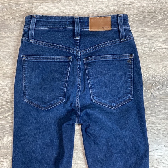 MADEWELL WOMEN CURVY HIGH-RISE SKINNY JEANS BLUE SIZE 24 - Picture 6 of 15